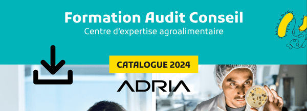 adria catalogue formation audit conseil iaa 2024 agroalimentaire